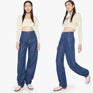 Mother Snacks The Kegger Heel Loose Fit Jean in Clean Your Plate Size 31